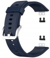 Pasek RabbitMob do Huawei Watch Fit / Fit SE / Fit New, Miękki | Granatowy