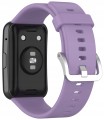 Pasek RabbitMob do Huawei Watch Fit / Fit SE / Fit New, Miękki | Fioletowy