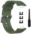 Pasek RabbitMob do Huawei Watch Fit / Fit SE / Fit New, Miękki | Zielony