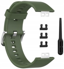 Pasek RabbitMob do Huawei Watch Fit / Fit SE / Fit New, Miękki | Zielony