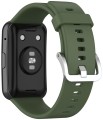 Pasek RabbitMob do Huawei Watch Fit / Fit SE / Fit New, Miękki | Zielony