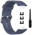 Pasek RabbitMob do Huawei Watch Fit / Fit SE / Fit New, Miękki | Ciemnoszary