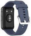 Pasek RabbitMob do Huawei Watch Fit / Fit SE / Fit New, Miękki | Ciemnoszary