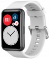 Pasek RabbitMob do Huawei Watch Fit / Fit SE / Fit New, Miękki | Biały