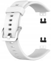 Pasek RabbitMob do Huawei Watch Fit / Fit SE / Fit New, Miękki | Biały