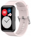 Pasek RabbitMob do Huawei Watch Fit / Fit SE / Fit New, Miękki | Różowy