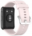 Pasek RabbitMob do Huawei Watch Fit / Fit SE / Fit New, Miękki | Różowy