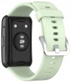 Pasek RabbitMob do Huawei Watch Fit / Fit SE / Fit New, Miękki | Zielony