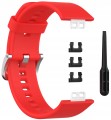 Pasek RabbitMob do Huawei Watch Fit / Fit SE / Fit New, Miękki | Czerwony