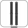 Bransoleta stalowa RabbitMob pasek do Huawei Watch Fit / Fit SE / Fit New | Czarny
