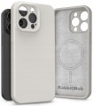 Etui RabbitMob do iPhone 15 Pro Max, Silikonowe PREMIUM, Case, do MagSafe | Beżowy
