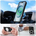 Etui RabbitMob do iPhone 15, Silikonowe PREMIUM, Case, Smukłe, do MagSafe | Czarny