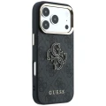 Etui Guess 4G & Big Resin Logo na iPhone 17 Pro / 18 Pro - czarne