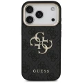 Etui Guess 4G Big 4G Classic Logo na iPhone 17 Pro / 18 Pro - czarno-złote
