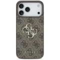Etui Guess 4G Big Logo na iPhone 17 Pro / 18 Pro - brązowe