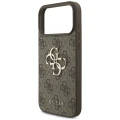 Etui Guess 4G Big Logo na iPhone 17 Pro / 18 Pro - brązowe