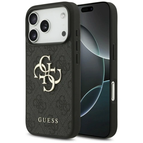 Etui Guess 4G Big Logo na iPhone 17 Pro / 18 Pro  - czarne