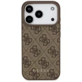 Etui Guess 4G Classic na iPhone 17 Pro / 18 Pro - brązowe