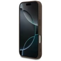 Etui Guess 4G Classic na iPhone 17 Pro / 18 Pro - brązowe