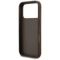 Etui Guess 4G Classic na iPhone 17 Pro / 18 Pro - brązowe