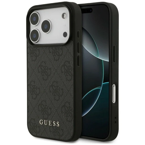 Etui Guess 4G Classic na iPhone 17 Pro / 18 Pro - czarne