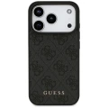 Etui Guess 4G Classic na iPhone 17 Pro / 18 Pro - czarne