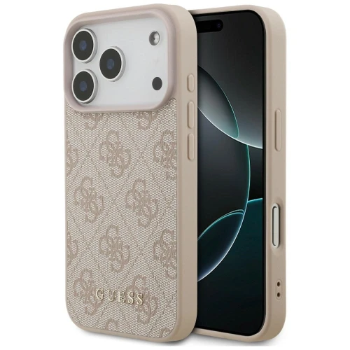 Etui Guess 4G Classic na iPhone 17 Pro / 18 Pro - różowe