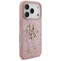 Etui Guess Fixed Glitter Big 4G na iPhone 17 Pro / 18 Pro - różowe