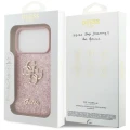 Etui Guess Fixed Glitter Big 4G na iPhone 17 Pro / 18 Pro - różowe