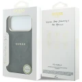 Etui Guess Embossed 4G Classic MagSafe na iPhone 17 Pro / 18 Pro - czarne