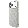 Etui Guess Embossed 4G Classic MagSafe na iPhone 17 Pro / 18 Pro - różowe