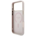 Etui Guess Embossed 4G Classic MagSafe na iPhone 17 Pro / 18 Pro - różowe