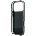 Etui Karl Lagerfeld IML Rhinestones Allover and Electroplated Logo na iPhone 17 Pro / 18 Pro  - czarne