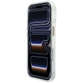 Etui Guess IML 4G Script Metal na iPhone 17 Pro / 18 Pro - białe