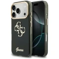 Etui Guess IML 4G Script Metal na iPhone 17 Pro / 18 Pro - czarne