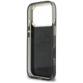 Etui Guess IML 4G Script Metal na iPhone 17 Pro / 18 Pro - czarne