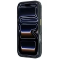 Etui Guess IML 4G Script Metal Logo MagSafe na iPhone 18 Pro - burgundowe