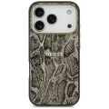 Etui Guess Python Pattern MagSafe na iPhone 17 Pro / 18 Pro - brązowe