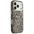 Etui Guess Python Pattern MagSafe na iPhone 17 Pro / 18 Pro - brązowe
