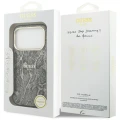 Etui Guess Python Pattern MagSafe na iPhone 17 Pro / 18 Pro - czarne