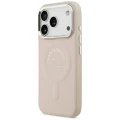 Etui Karl Lagerfeld Embossed Open Ring RSG Logo MagSafe na iPhone 17 Pro / 18 Pro - różowe