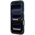 Etui Karl Lagerfeld Grained Mono Resin Logo MagSafe na iPhone 17 Pro / 18 Pro - jasnoniebieskie