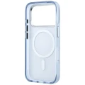 Etui Karl Lagerfeld IML Choupette Body Sketch Print MagSafe na iPhone 17 Pro / 18 Pro - jasnoniebieskie