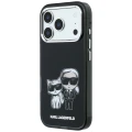 Etui Karl Lagerfeld IML Karl&Choupette Bodies Sketch Print MagSafe na iPhone 17 Pro / 18 Pro - czarne