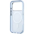 Etui Karl Lagerfeld IML Karl&Choupette Bodies Sketch Print MagSafe na iPhone 17 Pro / 18 Pro - jasnoniebieskie