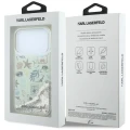 Etui Karl Lagerfeld Liquid Glitter Beach & Sand na iPhone 17 Pro / 18 Pro - beżowe