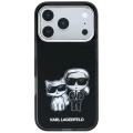 Etui Karl Lagerfeld Smooth Karl & Choupette Bodies Sketch MagSafe do iPhone 18 Pro / 17 Pro - czarne
