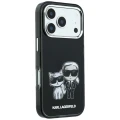 Etui Karl Lagerfeld Smooth Karl & Choupette Bodies Sketch MagSafe do iPhone 18 Pro / 17 Pro - czarne