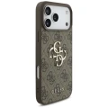 Etui Guess 4G Big Logo na iPhone 17 Pro Max / 18 Pro Max - brązowe