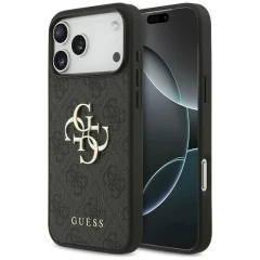 Etui Guess 4G Big Logo na iPhone 17 Pro Max / 18 Pro Max - czarne